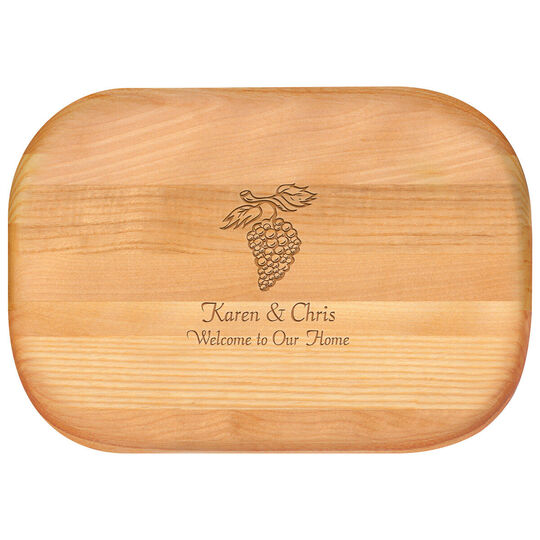 Grapevine Small 10-inch Wood Bar Board